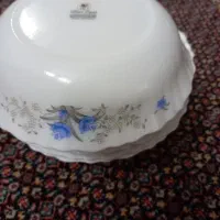 سه دست خورشت خوری گل آبی اصلا استفاده نشد|ظروف سرو و پذیرایی|خوی, |دیوار