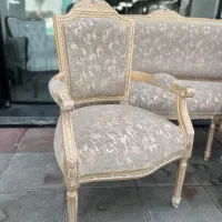 مبل فرانسوی جوب راش کد ۱۱۳|مبلمان خانگی و میز عسلی|تهران, میدان میوه و تره‌بار مرکزی|دیوار