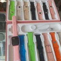 ساعت هوشمند مینی سایز ۴۰ ۱۸ ماه گارانتی  ۷ دستبند|ساعت|قم, نیروگاه|دیوار