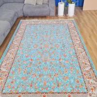 فرشینه ترک طرح سنتی و مدرن با زیره استپ دار|فرش|ارومیه, |دیوار