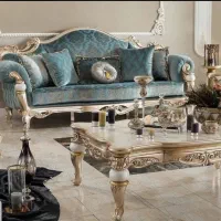 یک دست مبل کلاسیک ۹نفره خام