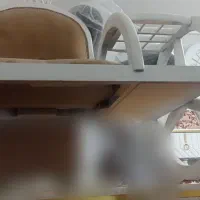 میز تلفن صندلی دارمدل بنز تشک جدا|میز تلفن|جلفا, |دیوار