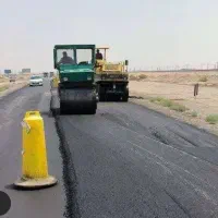 راننده غلطک دو چرخ فولادی ودو چرخ لاستیکی آسفالتی