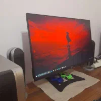 مانیتور Dell 24صفر آکبند فریم لس۱۰ روز استفاده شده