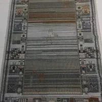 فرش یک در یک ونیم طرح گلیم