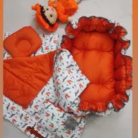 سرویس خواب نوزادی پنج تکه طرح روباه