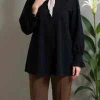 شومیز مشکی خنک قد شومیز ۸۵