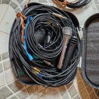 تعدادی باند و آمپلی فایر و میکروفون و پایه|صوتی و تصویری|درگهان, |دیوار