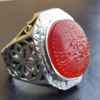انگشتر عقیق یمن خطی(کد66)|جواهرات|مشهد, چهارباغ|دیوار