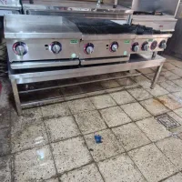 خط کامل برگر گریل اجاق فر