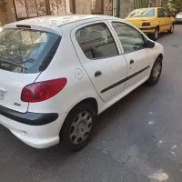 پژو 206 تیپ 3سفید مدل98|خودرو سواری و وانت|تهران, بریانک|دیوار