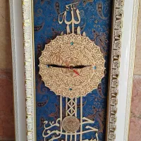 ساعت دیواری مذهبی منبت کاری|ساعت دیواری و تزئینی|تهران, شهرک چیتگر|دیوار