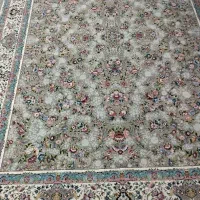 دوتخته فرش ۱۲۰۰شانه نقش ریز گل برجسته|فرش|تهران, شوش|دیوار