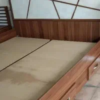 سرویس خواب میز آرایش و پاتختی ام دی اف اصل|تخت و سرویس خواب|شیراز, سینما سعدی|دیوار