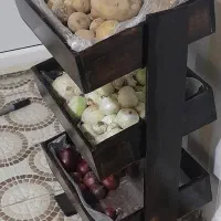 استندهای چوبی نظم دهنده مناسب پیاز وسیب زمینی و..