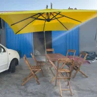 چادر چتر مربع ۴در۴ سایبان برزنت|کوهنوردی و کمپینگ|تهران, تهرانسر شمالی|دیوار