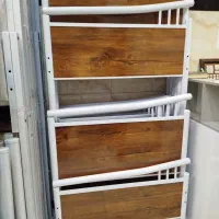 تخت خواب دو طبقه لوله کج(تختخواب ۲طبقه پوما)|تخت و سرویس خواب|مشهد, شفا|دیوار