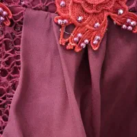 لباس مجلسی زرشکی|لباس|زرند, |دیوار