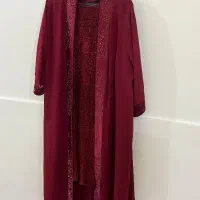 لباس مجلسی سرمه آیی کار شده نگین و مروارید سایز ۴۸|لباس|شهریار, شهرک امیریه|دیوار