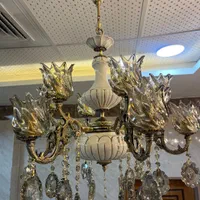 لوستر ۶شاخه ۱۲شعله اقساط شش ماهه|لوستر و چراغ آویز|سراب, |دیوار