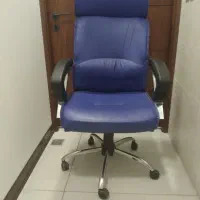 صندلی مدیریت رنگ آبی