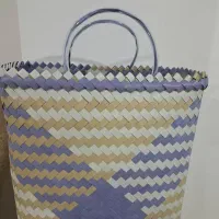 سبد دست بافت و سنتی در طرح و رنگ دلخواه