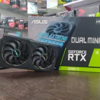 کارت گرافیک Rtx 3060 ti mini dual Asus 8G درحدنو