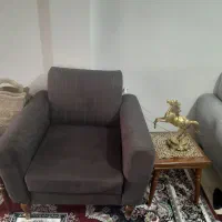 مبل هفت نفر با سه عدد جلومبلی|مبلمان خانگی و میز عسلی|تهران, والفجر (افسریه)|دیوار