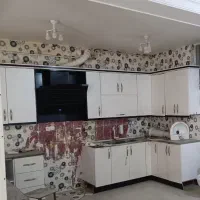 کابینتای ام دی اف و هود لمسی و سینک اخوان|کتابخانه، شلف، قفسه‌های دیواری|دزفول, |دیوار