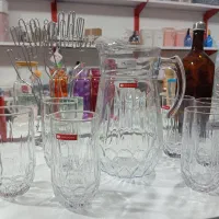 پلاسکو مزینی پارچ و لیوان کارد و چنگال ماگ قابلمه|ظروف سرو و پذیرایی|قوچان, |دیوار