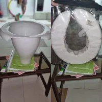 فوم ارتفاع دهنده توالت و قیف توالت فرنگی