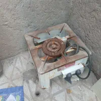 اجاق گاز دوشعله با ریگلاتور و شیلنگ
