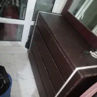 میز دراور چرم واقعی برند لورنزو