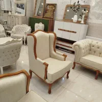 مبل کلاسیک کویین چستر دار چوب راش مدل پرنس کد ۶۶|مبلمان خانگی و میز عسلی|شیراز, دوکوهک|دیوار