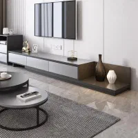 میز تلویزیون دو تیکه دو رنگ