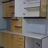 کابینت ام دی اف و سینک کاملا سالم و تمیز در حد نو|مصالح و تجهیزات ساختمان|پرند, فاز ۴|دیوار