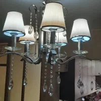 لوستر پنج شاخه .کاملا سالم