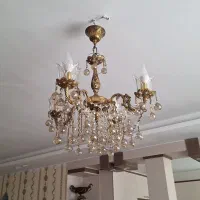 لوستر برنزی|لوستر و چراغ آویز|شازند, |دیوار