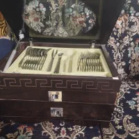 جا قاشقی و کنسول با چهار تا پایه سالم|ظروف سرو و پذیرایی|خرم‌آباد, |دیوار