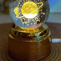 گوی کریستالی چرخان