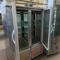 یخچال دو درب ۱ متر و ۲۰ سانتی دو طرفه تمام استیل|کافی‌شاپ و رستوران|زنجان, |دیوار