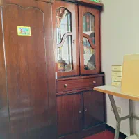 کمد کتابخانه ویترین