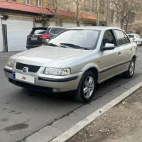 سمند نقره‌ای متالیک دوگانه CNG