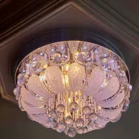 لوستر کریستالی درحد آک موزیکال فول ۲کنترله۲عدد