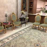 مبل ۹ نفره استیل|مبلمان خانگی و میز عسلی|قم, شهرک قدس|دیوار