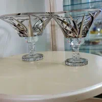 ست کریستال اصل نقره کار سنگین ،ظرف میوه و آجیل|ظروف سرو و پذیرایی|تهران, افسریه جنوبی|دیوار