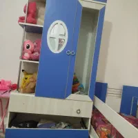 ست تخت و کمد کودک|تخت و سرویس خواب|خرمآباد, |دیوار