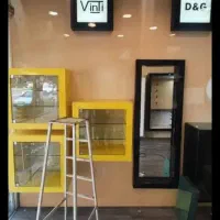 ویترین کامل عینک فروشی هایگلاس