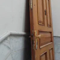 درب واحد جنس چوب