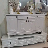 میزتلویزیون آینه کنسول میز تلویزیون طرح روژان|میز تلویزیون|کرمانشاه, |دیوار